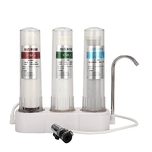 Wasser Filtersystem Trinkwasser, Wasserreiniger Filter Home Kitchen Ultrafiltration, Trinkwasserfiltersystem mit Wasserhahn Haushaltswasserfilterpatrone Wasser Filtersystem Trinkwasser, Wasserreiniger Filter Home Kitchen Ultrafiltration, Trinkwasserfiltersystem mit Wasserhahn Haushaltswasserfilterpatrone von QZCX