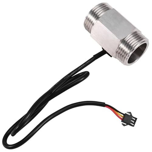 Wassermengenzähler, 1 Zoll Hall-Effekt-Durchflussmesser Wasserdurchflusssensor Flüssigkeitsdurchflussmesser Industrieller Flüssigkeitsdurchflusssensor for Sanitär von QZCX