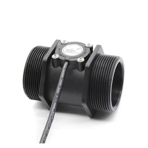 Wassermengenzähler, 3,5-24 VDC G2" YF-DN50 Kunststoff-Hallturbinen-Wasserzähler NPN-Impulsausgangsmessung Durchflusssensor Wassermengenzähler, 3,5-24 VDC G2" YF-DN50 Kunststoff-Hallturbinen-Wasserzähler NPN-Impulsausgangsmessung Durchflusssensor von QZCX