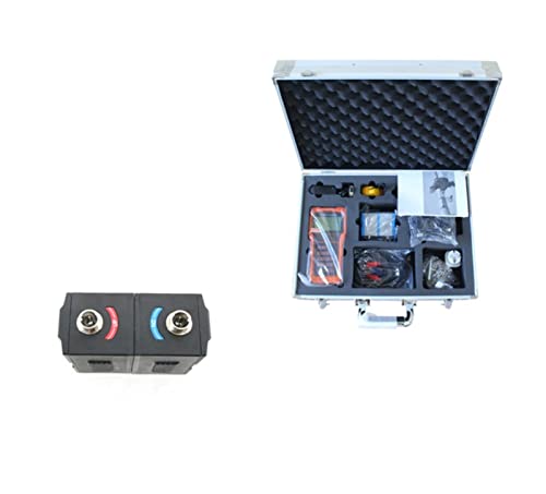 Wassermengenzähler, Digital Turbinenflussmeter TUF-2000H Digital Ultraschallflussdurchflussmesser mit Standardwandler TM-1 Messbereich DN50-700 mm(Battery mirror 1) von QZCX