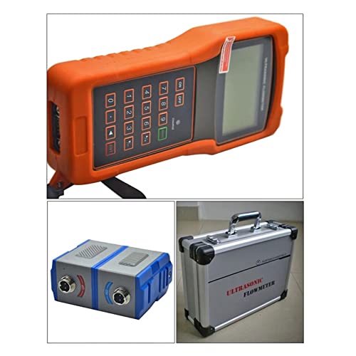 Wassermengenzähler, TUF-2000H Digital Ultraschallflussdurchflussmesser mit Standardwandler TM-1 Messbereich DN50-700 mm(TUF-2000H TM1) von QZCX