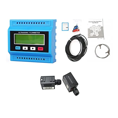 Wassermengenzähler, TUF-2000M Ultraschallwasserströmungsmesser TS-2 TM-1 (DN50~70 0mm) Tl-1-HT (-30~160) Hoch-TEM-Sensormodul Digitaler Flüssigkeitsflussmeter(Host plus TS-2-HT) von QZCX