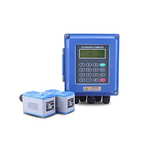 Wassermengenzähler, Ultraschallflussmesser externer Clip -Split -Typ -Wandmontage Wasser Flüssigkeitsmessung Wasserflussregelmesser DN15-DN6000(DN15-DN100) von QZCX