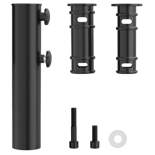 QZER Schirmstangenhalterung, Universal-Ständer, Edelstahlrohr-Ersatzteile, robuster Schirmständer, Schirmständer, Rohrhalterung für Garten, Hinterhof, Balkon QZER Schirmstangenhalterung, Universal-Ständer, Edelstahlrohr-Ersatzteile, robuster Schirmständer, Schirmständer, Rohrhalterung für Garten, Hinterhof, Balkon von QZER