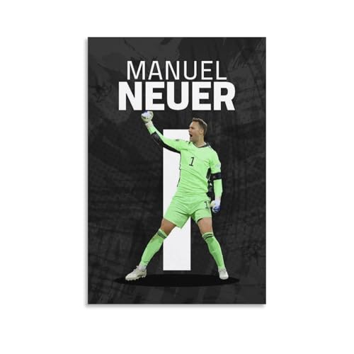 QZFNCOYU Manuel Neuer Deutscher Fußballer Kunstposter Leinwand Poster Schlafzimmer Dekor Landschaft Büro Zimmer Dekor Geschenk 60 x 90 cm QZFNCOYU Manuel Neuer Deutscher Fußballer Kunstposter Leinwand Poster Schlafzimmer Dekor Landschaft Büro Zimmer Dekor Geschenk 60 x 90 cm von QZFNCOYU