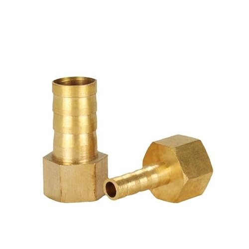 QZKJQDD 1/2 Zoll Messing Schlauchtülle 12mm Schlauchanschluss QZKJQDD 1/2 Zoll Messing Schlauchtülle 12mm Schlauchanschluss von QZKJQDD