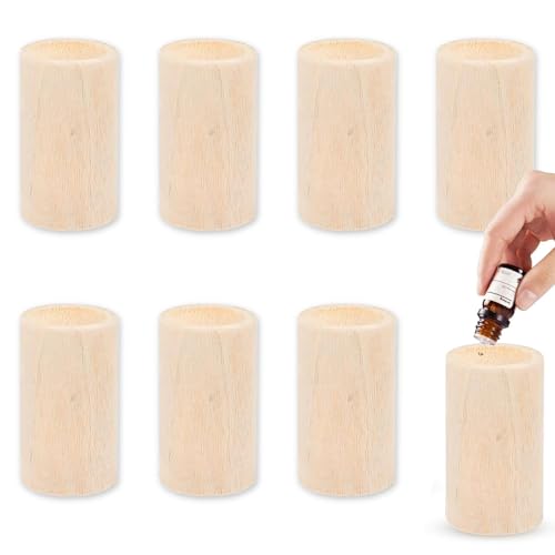 QZKJQDD 8 Stück Diffuser Holz für Ätherische Öle, Mini Diffuser Holz, Geeignet für Aromatherapie-Diffusoren im Innenbereich sowie für Aromatherapie-Diffusoren im Schlafzimmer, Büro und Auto QZKJQDD 8 Stück Diffuser Holz für Ätherische Öle, Mini Diffuser Holz, Geeignet für Aromatherapie-Diffusoren im Innenbereich sowie für Aromatherapie-Diffusoren im Schlafzimmer, Büro und Auto von QZKJQDD