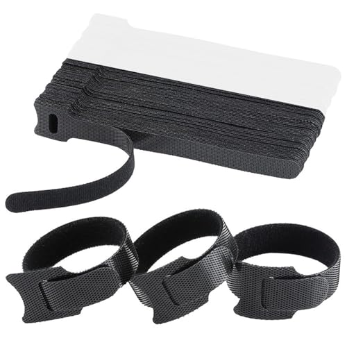 QZKJQDD Klett Kabelbinder Wiederverschließbar (Stil1) von QZKJQDD