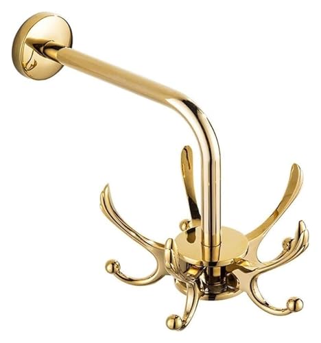 QZLNONTK Kleiderhaken, Haken, Drehbare, robuste Kleiderhaken for Einschrauben, Metall, wasserdicht, for Aufhängen, for Eingangsbereich, Badezimmer, Küche QZLNONTK Kleiderhaken, Haken, Drehbare, robuste Kleiderhaken for Einschrauben, Metall, wasserdicht, for Aufhängen, for Eingangsbereich, Badezimmer, Küche von QZLNONTK