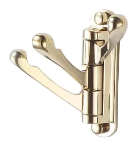QZLNONTK Kleiderhaken, Haken, Drehbare, robuste Schraube in kleinem, wasserdichtem Metall for Aufhängen in der Küche(Gold) von QZLNONTK