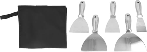 Spachtelmesser-Set aus Edelstahl – Effizienter Spachtelschaber for Heimwerkerprojekte, entfernt Gips und Fugenmörtel von QZLNONTK
