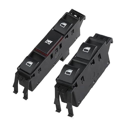 Für E46 Für 320d Für 320i 1999-2005 61316902179 Fensterheberschalterknopf Automotive Controller Fensterheberpanel Fenster Steuerungs Schalter(Set a (2pcs)) von QZQXEMEDQ