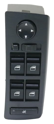 Für E53 X5 1999-2006 61316962505 61316962505 Elektrischer Fensterheber-Steuerschalter Reglerknopf Fensterschalter Sitz Fenster Steuerungs Schalter(Auto dimmer mirror) von QZQXEMEDQ