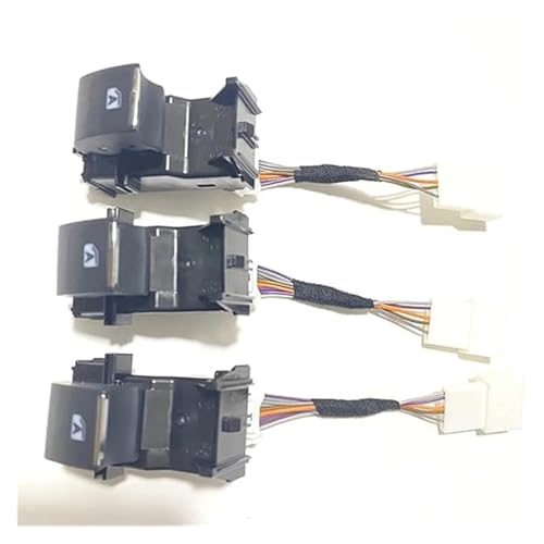 Für T&oyota Für RAV4 2018 2019 2020 2021 2022 8404010020 8404006070 8404033170 Fensterheberschalterknopf Automobil-Fenstersteuerung Fenster Steuerungs Schalter(Small Switch 3pcs) von QZQXEMEDQ