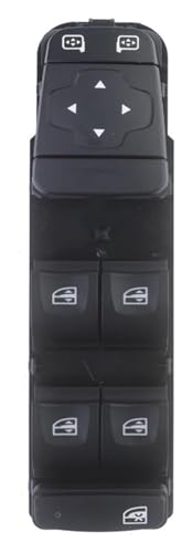 Kompatibel mit Megane IV SPORT TOURER 2016 Auto Fenster Spiegel Master Switch Panel Taste 254015253R Fenster Control Schalter Sitz von QZQXEMEDQ