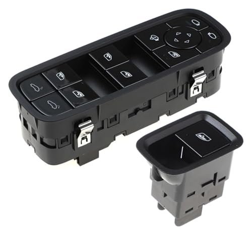 Kompatibel mit Panamera Kompatibel mit Cayenne 971959858G 971959858E 971959855C Power Fenster Schalter Glas Heber Taste Auto Fenster Schalter Sitz(A set) von QZQXEMEDQ