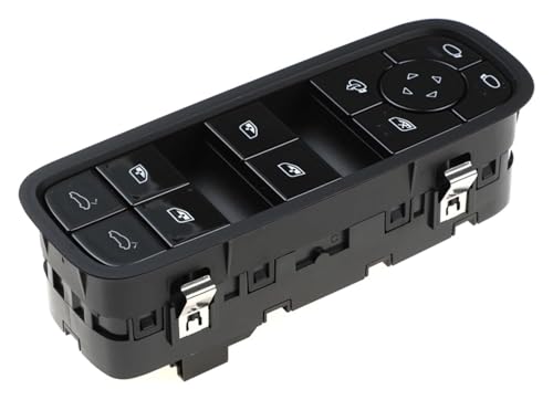 Kompatibel mit Panamera Kompatibel mit Cayenne 971959858G 971959858E 971959855C Power Fenster Schalter Glas Heber Taste Auto Fenster Schalter Sitz(Driver switch) von QZQXEMEDQ