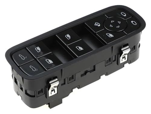 Kompatibel mit Panamera Kompatibel mit Cayenne Power Fenster Schalter Glas Heber Taste Auto 971959858G 971959858E 971959855C Fenster Schalter Sitz(Driver switch) von QZQXEMEDQ
