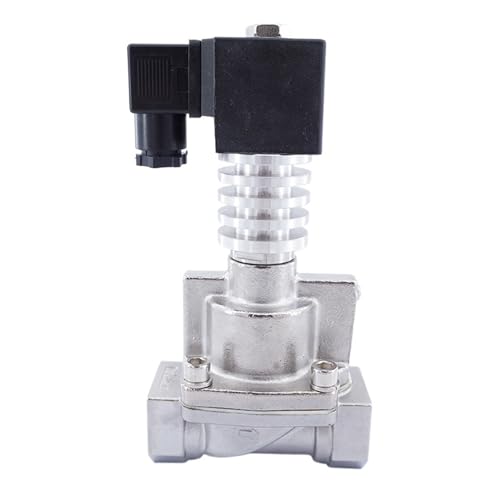 0,5-20bar 2-Wege-NC-Dampf-Wärmeübertragungsöl-Magnetventil 2 Zoll 300 Grad C Hochtemperatur-SS304-Ventil 24V 220V(For Heat Oil,AC220V) von QZROPXOH