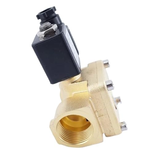 0927000 0927100 0927200 1.6Mpa Normal Geschlossen 2 Weg Membran Messing Elektrische 1/4 3/8 1/2 Zoll Wasser Magnetventil(1/4",AC110V_NBR SEAL) von QZROPXOH
