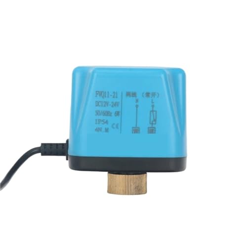 1/2“ 3/4” 1“ 2 Zoll motorisierter Kugelhahn Elektrischer Kugelhahnmotor Zwei Leitungen DC24V DC12V(220VAC,Normally Open) von QZROPXOH