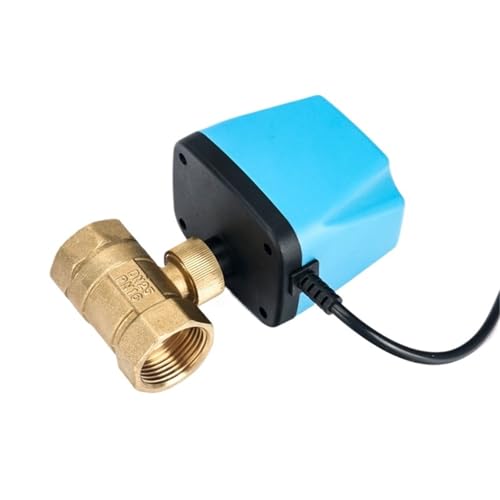 1/2 "3/4" 1 "2" normalerweise geschlossen/offen Zweidraht-motorisierter Kugelhahn Elektrischer AC220V DC12V DC24V(2",12VDC) von QZROPXOH