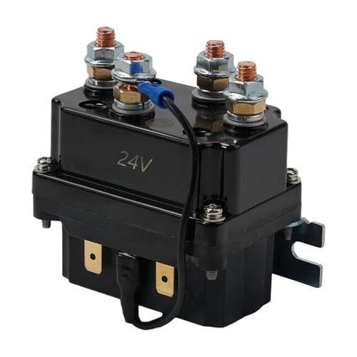 1 stücke 24V 250A Winde Magnetrelais Winde Magnetschütz Relais Drahtlose Fernbedienung for 9000lb SUV/UTV Windensteuerung von QZROPXOH