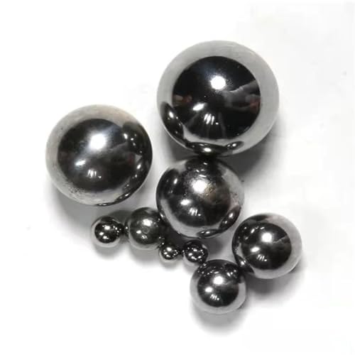 10/100 STÜCKE 2 3 4 5 6 7 8 9, 10 12 mm Stahlkugeln Pocket Shot Outdoor Jagd Schleuder Flipper Kohlenstoffstahl Schießzubehör(10mm 10pcs) von QZROPXOH