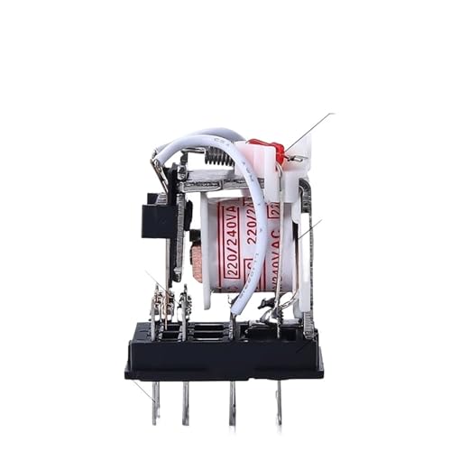 10 stücke Kleine Zwischen Relais AC 220V DC C24 HH52P HH53P HH62P HH63P LED Allgemeine(24V,HH53P) von QZROPXOH