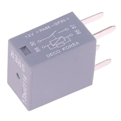 13500114 4-poliges Kfz-Relais, 12 V DC, Mehrzweck-Kfz-Relais for Klimaanlage, Lüfter, Ölpumpe 13500114 4-poliges Kfz-Relais, 12 V DC, Mehrzweck-Kfz-Relais for Klimaanlage, Lüfter, Ölpumpe von QZROPXOH