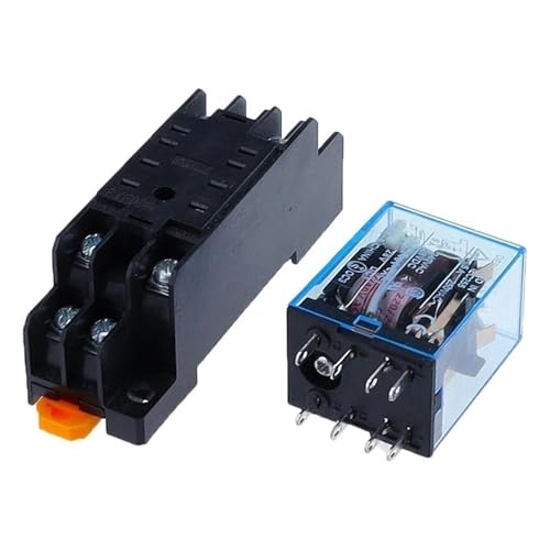 1Set HH52P MY2NJ Modell DPDT 12VDC DC24V AC110V AC220V Spule 8 Pin 35mm Din-schiene Steckdose HH52P MY2NJ Modell DPDT 12VDC(DC,48V) von QZROPXOH