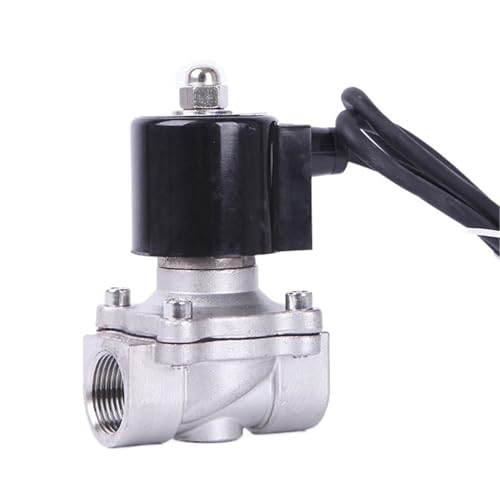 3/4" normalerweise geschlossenes Unterwasser-Magnetventil 220 V 12 110 Edelstahl NPT BSP(2A-20B VITON,BSP_24VDC) von QZROPXOH