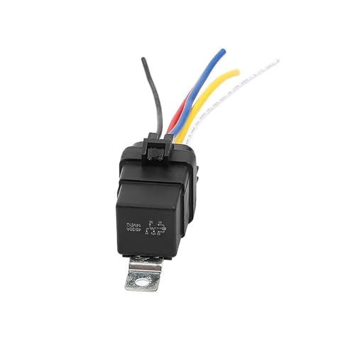 Auto Auto Relais JD2912 wasserdicht SPDT 5 Pin DC 12V 24V 40A Relais mit Sockel Kabel Draht(24V40A-4Pin) von QZROPXOH