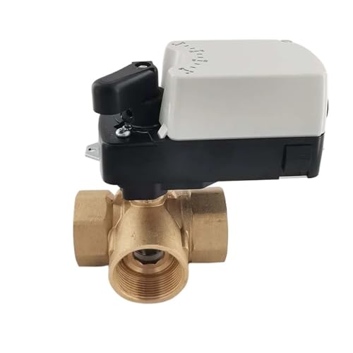 DN50 G2" 6Nm 0-10VDC Steuerung motorisiertes Kugelventil 3-Wege-Mischfluss-Proportionalventil elektrisch ADC24V(24V_4-20MA CONTROL) von QZROPXOH