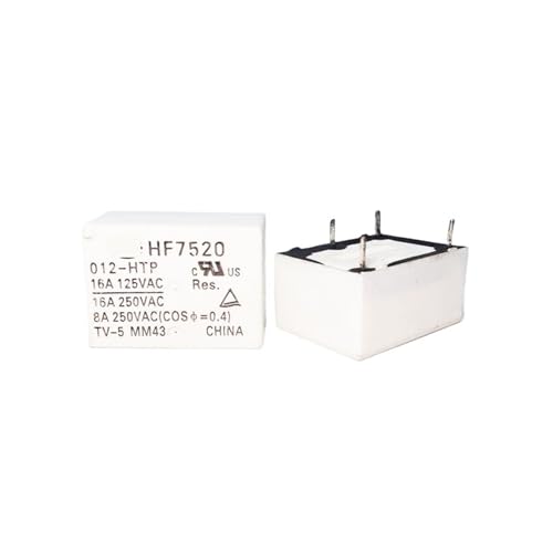 HF7520-012-HTP HF7520012HTP 12VDC DC12V 12V 16A relais 4PIN von QZROPXOH