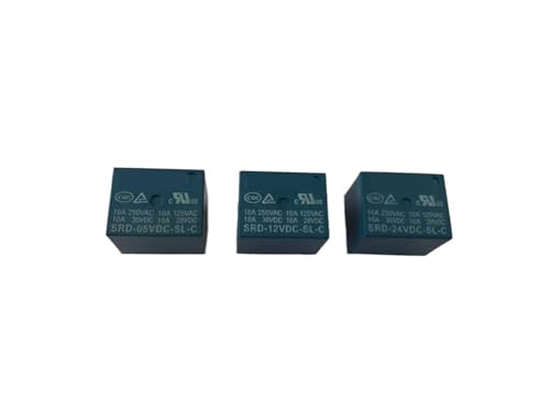 Leistungsrelais SRD SRD-03V 05V 06 09V 12V 24VDC-SL-A -SL-C 10A 4-polig/5-polig T73(SRD-12VDC-SL-C 5PIN) von QZROPXOH