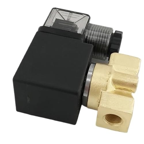 PU-05 Verdrahtungstyp 0~5bar 2/2-Wege direktwirkend NC Messing G1/4" bsp Dampfmagnetventil FKM Dichtungsöffnung 5mm(AC 220V) von QZROPXOH