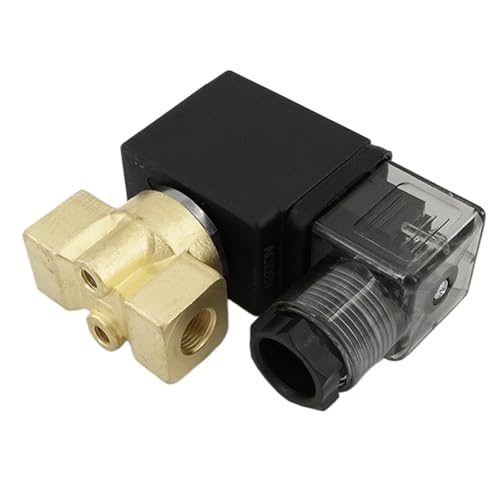 PU-06 Verdrahtungstyp AC 220 V 0~1 bar 2/2-Wege direktwirkendes NC-Messing-Dampfmagnetventil G1/4" bsp FKM-Dichtungsöffnung 6 mm(AC 110V) von QZROPXOH