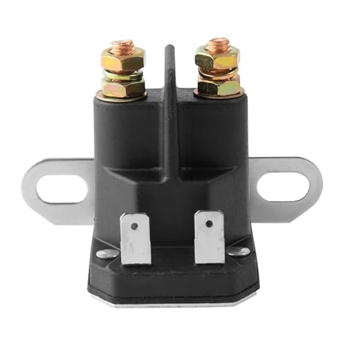 Rasenmäher-Starterrelais 1134-2962-01, 12 V, Magnetventilrelais 725-04439A, Zinklegierung 33-335 for Aufsitzmäher, Traktor, Motorboot Rasenmäher-Starterrelais 1134-2962-01, 12 V, Magnetventilrelais 725-04439A, Zinklegierung 33-335 for Aufsitzmäher, Traktor, Motorboot von QZROPXOH