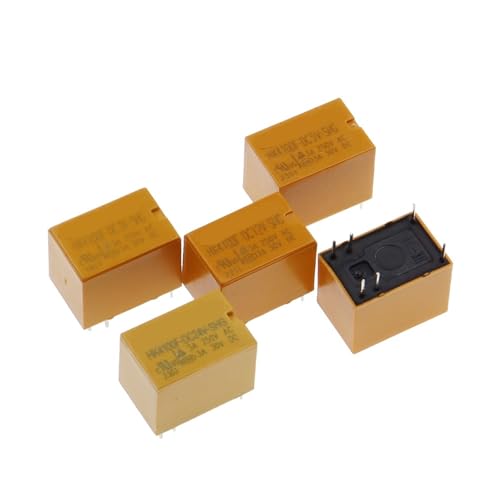 Relais 6-polig 3A 3V / 5V 9V 12V 24V HK4100F-DC24V-SHG HK4100F-DC3V-SHG(1PCS,HK4100F-DC9V-SHG) von QZROPXOH
