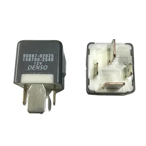 Relais: 90987-02025 156700-2540 12 V 4-poliges Kfz-Relais Relais: 90987-02025 156700-2540 12 V 4-poliges Kfz-Relais von QZROPXOH