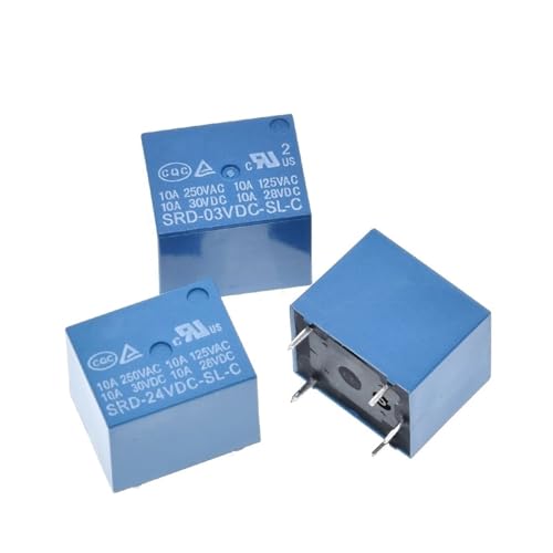 SRD-03VDC-SL-C SRD-05VDC-SL-C SRD-06VDC-SL-C SRD-09VDC-SL-C SRD-12VDC-SL-C 3V 5V 6V 9V 12V 24V 48V 10A 250VAC 5PIN(3V) von QZROPXOH