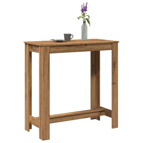QZZCED Bartisch Artisan-Eiche Speisetisch Esszimmermöbel für Wohnzimmer 102x50x103,5 cm Holzwerkstoff QZZCED Bartisch Artisan-Eiche Speisetisch Esszimmermöbel für Wohnzimmer 102x50x103,5 cm Holzwerkstoff von QZZCED