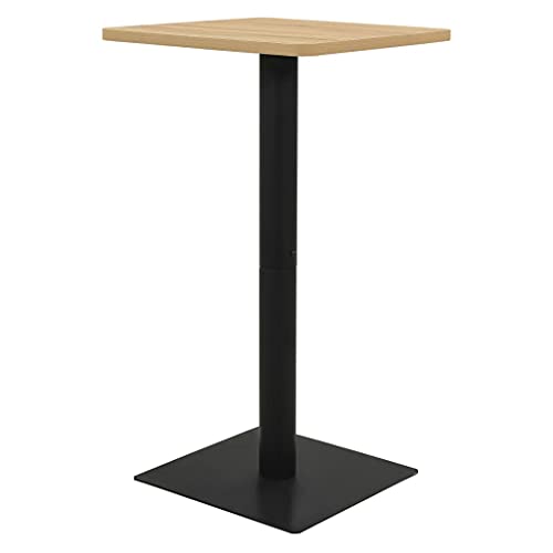 QZZCED Bistrotisch Eichefarben Speisetisch Familientisch für Küche 50x50x107 cm QZZCED Bistrotisch Eichefarben Speisetisch Familientisch für Küche 50x50x107 cm von QZZCED