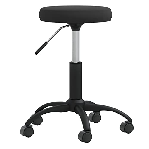 QZZCED Esszimmerstuhl Schwarz Samt Esszimmermöbel Küchenstühle für Büro von QZZCED