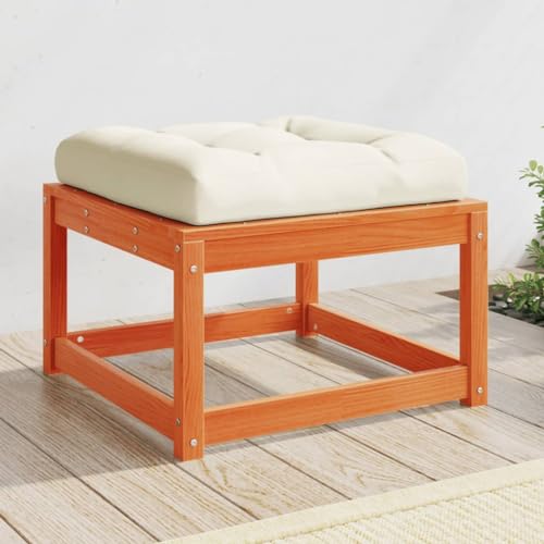 QZZCED Gartenhocker mit Kissen Wachsbraun Massivholz Kiefer Gartenmöbel Set Garten Couch Set für Gärten QZZCED Gartenhocker mit Kissen Wachsbraun Massivholz Kiefer Gartenmöbel Set Garten Couch Set für Gärten von QZZCED