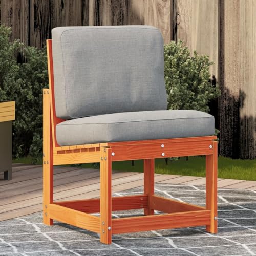 QZZCED Gartenstuhl Wachsbraun Veranda Sofa Balkon Lounge für Gärten 50,5x55x77 cm Massivholz Kiefer QZZCED Gartenstuhl Wachsbraun Veranda Sofa Balkon Lounge für Gärten 50,5x55x77 cm Massivholz Kiefer von QZZCED