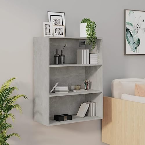 QZZCED Hängeschrank Betongrau Aufbewahrungsmöbel für Küche 69,5x32,5x90 cm QZZCED Hängeschrank Betongrau Aufbewahrungsmöbel für Küche 69,5x32,5x90 cm von QZZCED