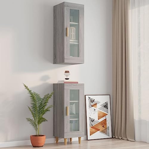 QZZCED Hängeschrank Grau Sonoma Aufbewahrungsmöbel für Büro 34,5x34x90 cm QZZCED Hängeschrank Grau Sonoma Aufbewahrungsmöbel für Büro 34,5x34x90 cm von QZZCED