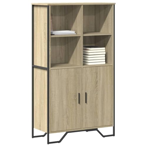 QZZCED Highboard Sonoma-Eiche flurschrank für Küche Schlafzimmer 79,5x35,5x137,5 cm Holzwerkstoff QZZCED Highboard Sonoma-Eiche flurschrank für Küche Schlafzimmer 79,5x35,5x137,5 cm Holzwerkstoff von QZZCED